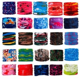 Fashion Men Women Head Face Neck Sunshade Collar Gaiter Tube Bandana Scarf Sports Headwear Scarf Dustproof Outdoor Fishing
