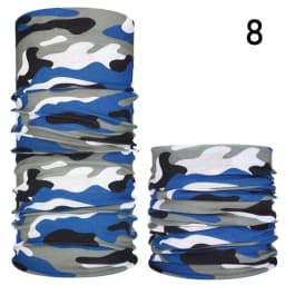 Fashion Men Women Head Face Neck Sunshade Collar Gaiter Tube Bandana Scarf Sports Headwear Scarf Dustproof Outdoor Fishing