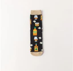 New cotton socks high-quality men's and women's British style casual Harajuku fashion novelty literary couple sexy socks