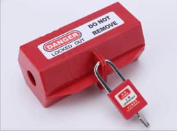 small size appliance plug lockout power plug lockout socket lockout Household Electric Power plug lock washer television Box