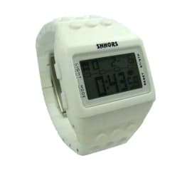 Fashion Rainbow Watch Women Led Digital Watches SHHORS Multifunction Electronic Wristwatches Ladies Girls Watches Reloj Mujer
