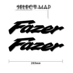 Motorcycle sticker accessories Fuel tank Wheel helmet Reflective MOTO body sign personality decoration for Yamaha fazer 600 1000