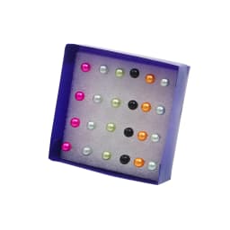 12Pairs 20Pairs 2.5-6mm Small Crystal Pearls Rhinestone Earrings Set For Fashion Women Jewelry Accessories Ball Stud Earrings