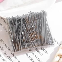 50 Pcs/Bag 5/6/7cm U Shaped Alloy Hairpins Waved Hair Clips Simple Metal Bobby Pins Barrettes Bridal Hairstyle Tools Hair Pins