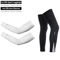 ROCKBROS Cycling Sleeve Outdoor Sports Arm Sleeve Sun Protection UV Arm Sleeves Ice Fabric Basketball leggings Fishing sleeve