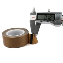 High Temperature Resistance Adhesive Tape Cloth 5~100mm 0.13mm 0.18mm 300 Degree Heat Insulation Sealing Machine PTFE Tape