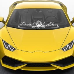 CS40065# Die-cut Vinyl Decal Limited Edition Car Sticker Waterproof Auto Decors on Car Body Bumper Rear Window