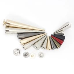 10pcs Metal Punk Spikes Cone Bullet Studs Rivets for Leather Craft Bag Garment Clothing Shoes DIY Parts Accessories