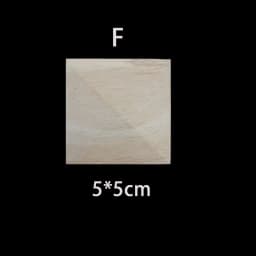 Rubber Wood Appliques for Furniture Wood Corner Onlay Home Decoration Accessories Room Decor Wood Decals Figurines Floral