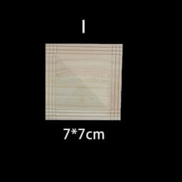 Rubber Wood Appliques for Furniture Wood Corner Onlay Home Decoration Accessories Room Decor Wood Decals Figurines Floral