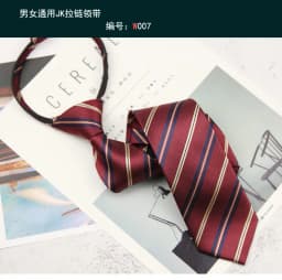 Zipper Necktie For Men Women Tie for Boys Girls Suits 7cm Striped Lazy Ties Slim Girls Neck Tie Gravatas Rubber Pre-tied Ties