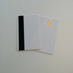 10 Pcs Blank Smart Card Sle4442 Chip with Magnetic Strip Hico 3 track PVC
