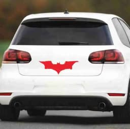Personality Winged Bat Cars Accessories Stickers Decor PVC Waterproof Decals ,For Laptop Motorcycle Car Decoration