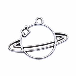 WYSIWYG 10pcs 27x19mm 3 Colors Universe Charms Pendant For Jewelry Making DIY Jewelry Findings