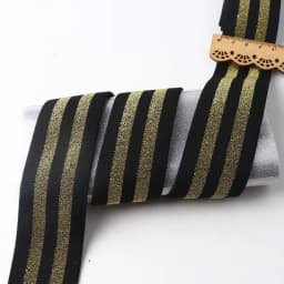 40Mm Thick Striped Elastic Band Pants Waist Sealing Rubber Band Wide Flat Elastic Striped Webbing Accessories Sewing Accessories