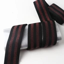 40Mm Thick Striped Elastic Band Pants Waist Sealing Rubber Band Wide Flat Elastic Striped Webbing Accessories Sewing Accessories