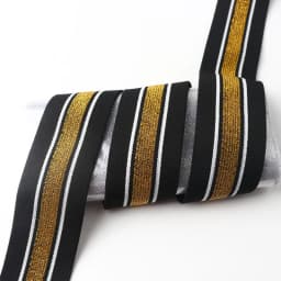 40Mm Thick Striped Elastic Band Pants Waist Sealing Rubber Band Wide Flat Elastic Striped Webbing Accessories Sewing Accessories
