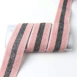 40Mm Thick Striped Elastic Band Pants Waist Sealing Rubber Band Wide Flat Elastic Striped Webbing Accessories Sewing Accessories