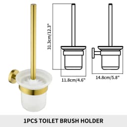 Brushed Gold Bathroom Accessories Towel Rack Toilet Brush Roll Paper Holder Towel Bar Hook Soap Dish Bathrom Hardware Wall Shelf