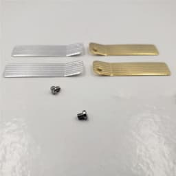 Replacement Upper Cover Clicker Screw Echo Plate & Screw Tuning Board Sheet For Dupont Ligne 2 L2 Lighter Repair Parts