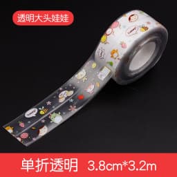 3.2Mx3.8CM Waterproof Bathroom Sink Sealing Strip Tape PVC Self Adhesive Mold Proof Wall Stickers for Kitchen Stove Toilet Gap