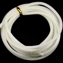 2M/Bag 5 Sizes Saltwater Fishing Sabiki Rig Protection Tube Soft Rubber White Luminous Green Sleeve High Brightness & Long Lumo