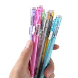 Pen Shaped Rubber Earsers School Stationery Novelty Pencil Eraser Office Accessories Kids Learning Supplies Gift 1 Pc