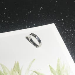 Ramos Fashion Zircon Roman Number Couple Ring Rose Gold Color Woman Gift Titanium Steel Jewelry Not Change Color Drop Shipping