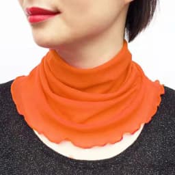 Bib Women's Polyester Silk Scarf Spring Neck Guard False Collar Sun Protection Decorative Soft Breathable High Elasticity  E50