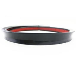 Universal 1.2M 1.5M Soft Car Rear Roof Trunk Spoiler Rear Wing Lip Trim Sticker Car Spoiler