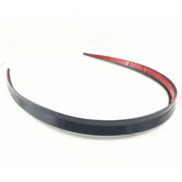 Universal 1.2M 1.5M Soft Car Rear Roof Trunk Spoiler Rear Wing Lip Trim Sticker Car Spoiler