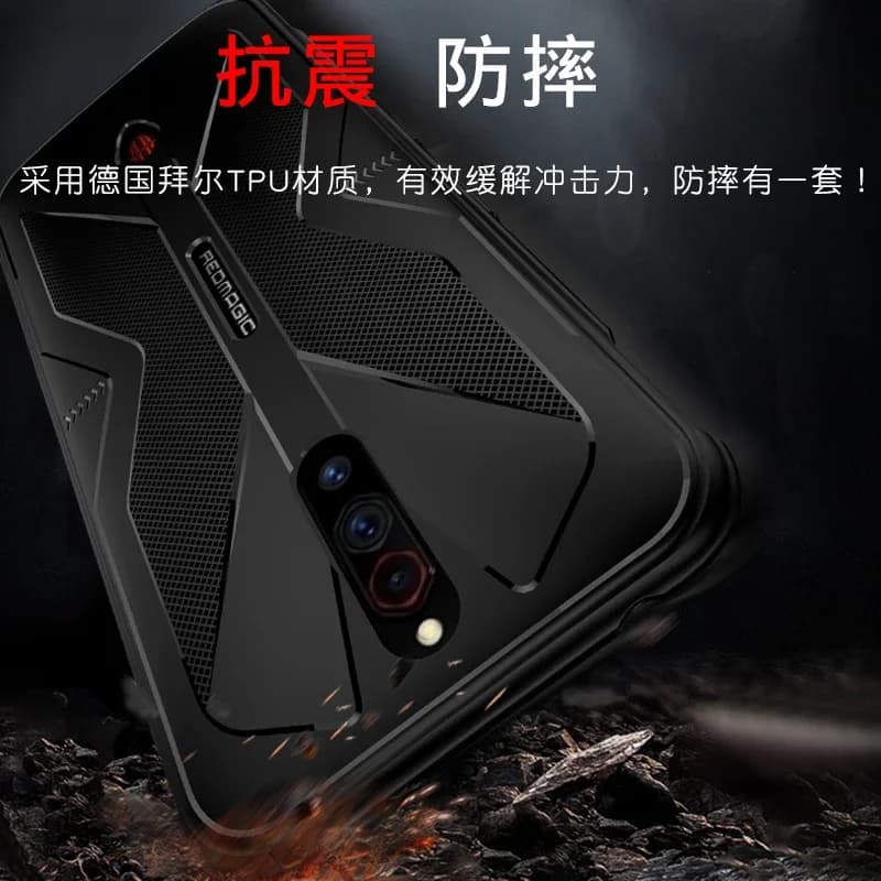 For ZTE Nubia Red Magic 6 6s 7 8 8S 9 10 11 Pro Plus Soft TPU Matte Shockproof Phone Case Silicone Protective Back Cover Fundas
