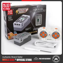 MOULD KING Motorized Car Parts The APP Remote Controller 4.0 Intelligent Module Motor Model Building Blocks Bricks Battery Box