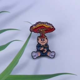 Garbage Pail Kids ''Adam Bomb'' Pin A perfect reminder of your nauseating beginnings.