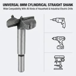 Tungsten Steel Hard Alloy Wood Drill Bits Woodworking Hole Opener Drilling on Plasterboard / Plastic Boards / Wooden Board