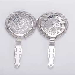 Skull And Mechanical Watch Bar Strainer Sprung Cocktail Strainer Stainless Steel Deluxe Strainer Bar Tools