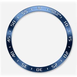 Stainless Steel smartwatch Cover For Samsung Galaxy Watch 3 45mm 41mm Dial Bezel Ring Adhesive AntiScratch protection metal case
