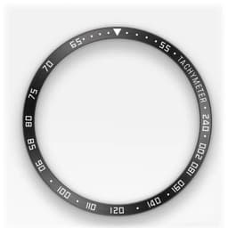 Stainless Steel smartwatch Cover For Samsung Galaxy Watch 3 45mm 41mm Dial Bezel Ring Adhesive AntiScratch protection metal case