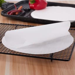 100Pcs Round Baking Sheet 15cm/20cm/23cm Parchment Paper Rounds Dual-Sided Wax Parchment Circles Barbecue Cookie Cooking Tool