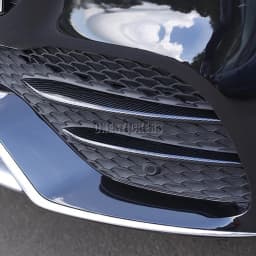 For Mercedes Benz GLE Class W167 V167 Coupe C167 AMG GLE53 2020-2023 Car Front Fog Lamp Strip Air Intake Grille Slats Trim Cover