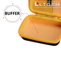 LTGEM EVA Hard Case for Fluke 107 AC/DC Current Hardheld Digital Multimeter,Gray