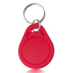 100pcs 13.56MHz IC M1 Keyfobs Tags Access Control System Kit RFID Key Finder Card Token Attendance Keychain ABS Waterproof