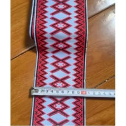 Embroidery Ethnic Jacquard Webbing Woven Tape Lace Ribbon Trim Width 10cm Tribal Boho DIY Garment Bag Accessories