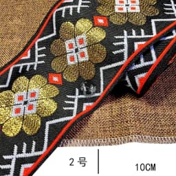 Embroidery Ethnic Jacquard Webbing Woven Tape Lace Ribbon Trim Width 10cm Tribal Boho DIY Garment Bag Accessories