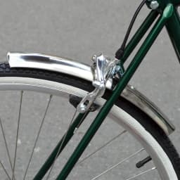 Retro Bike Fender Stainless Steel Mudguard 24/26 Inch 700C City Bicycle Fenders Silver 1Pair