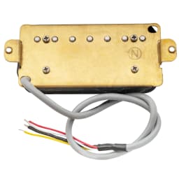 Wilkinson M Series WOH Classical Open Style Ceramic Humbucker Neck Bridge Pickup for 7-String Electric Guitar, Black