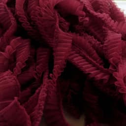 2 Meters Ruffle Mesh Lace 5CM Pleated Fold Collar Sewing Trim Ribbon DIY Crafts Clothes Wedding Dress Supply