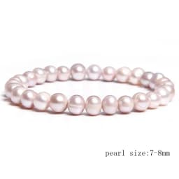 Natural Freshwater Pearl Bracelets Elegant Baroque Pearls Beaded Bracelet for Women Men Elastic Chain Fine Jewelry Wedding Gifts