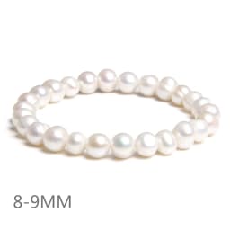Natural Freshwater Pearl Bracelets Elegant Baroque Pearls Beaded Bracelet for Women Men Elastic Chain Fine Jewelry Wedding Gifts
