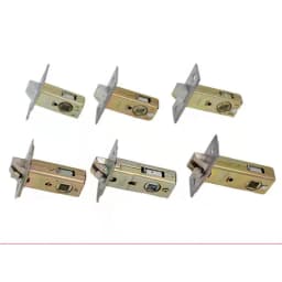 Bathroom Silence Lock Body Single Tongue Lock Hole Pitch 25mm 30mm 35mm 45mm 50mm 60mm 70mm Doorhome Hardware